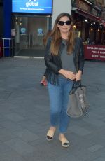 KELLY BROOK Leaves Heart FM in London 08/22/2019