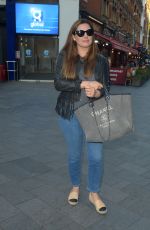 KELLY BROOK Leaves Heart FM in London 08/22/2019