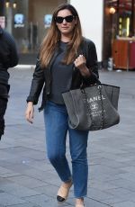 KELLY BROOK Leaves Heart FM in London 08/22/2019