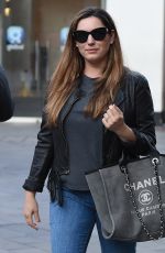 KELLY BROOK Leaves Heart FM in London 08/22/2019