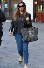 KELLY BROOK Leaves Heart FM in London 08/22/2019