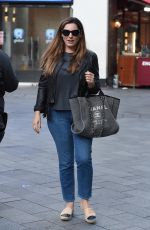 KELLY BROOK Leaves Heart FM in London 08/22/2019
