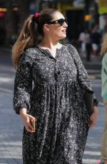 KELLY BROOK Leaves Weekend Breakfast Show in London 08/17/2019