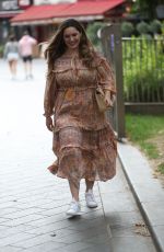 KELLY BROOK Out and About in London 08/01/2019