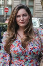 KELLY BROON Arrives at Her Drivetime Show in London 08/20/2019