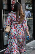 KELLY BROON Arrives at Her Drivetime Show in London 08/20/2019