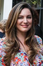 KELLY BROON Arrives at Her Drivetime Show in London 08/20/2019
