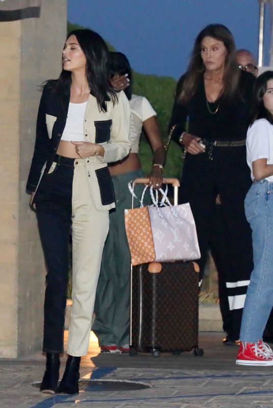 KENDALL and CAITLYN JENNER at Nobu in Malibu 08/08/2019