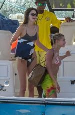 KENDALL JENNER and HAILEY BALDWIN in Swimsuit and Bikinis on Vacation in Jamaca 08/26/2019