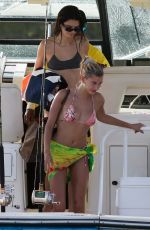KENDALL JENNER and HAILEY BALDWIN in Swimsuit and Bikinis on Vacation in Jamaca 08/26/2019