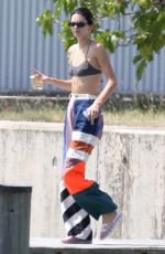 KENDALL JENNER and HAILEY BALDWIN in Swimsuit and Bikinis on Vacation in Jamaca 08/26/2019