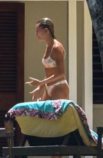 KENDALL JENNER and HAILEY BIEBER in Bikinis on Vacation in Jamaica 08/27/2019