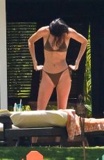 KENDALL JENNER and HAILEY BIEBER in Bikinis on Vacation in Jamaica 08/27/2019