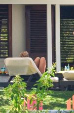 KENDALL JENNER and HAILEY BIEBER in Bikinis on Vacation in Jamaica 08/27/2019