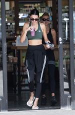 KENDALL JENNER and HAILEY BIEBER Leaves Pilates Class in West Hollywood 08/19/2019