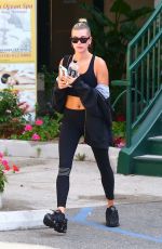 KENDALL JENNER and HAILEY BIEBER Leaves Pilates Class in West Hollywood 08/19/2019