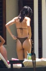 KENDALL JENNER in Bikini at Hailey Bieber