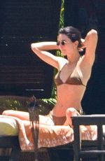 KENDALL JENNER in Bikini at Hailey Bieber