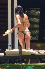 KENDALL JENNER in Bikini at Hailey Bieber