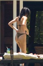 KENDALL JENNER in Bikini at Hailey Bieber