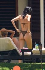 KENDALL JENNER in Bikini at Hailey Bieber