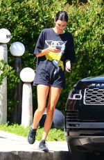 KENDALL JENNER Out and About in Beverly Hills 08/14/2019