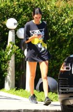 KENDALL JENNER Out and About in Beverly Hills 08/14/2019