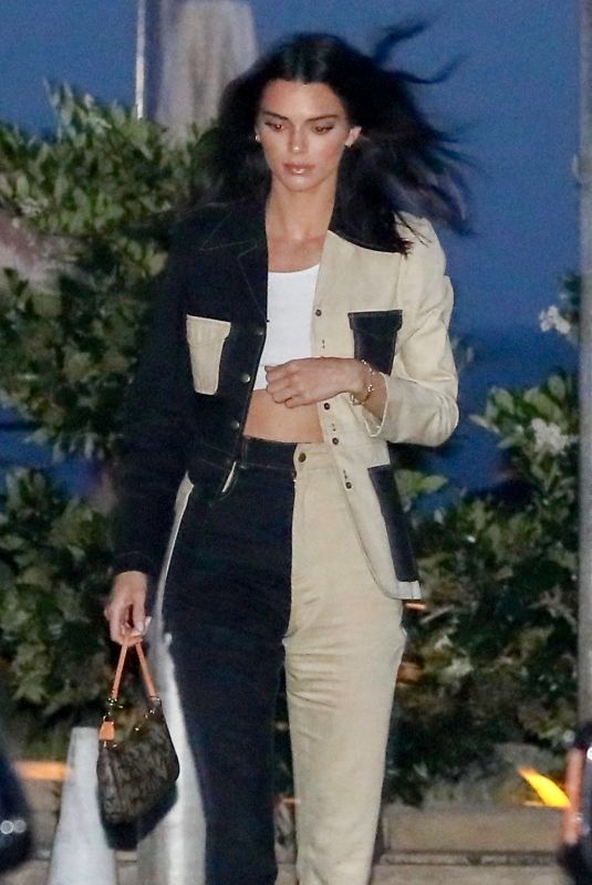 KENDALLJENNER Leaves Nobu in Malibu 08/08/2019