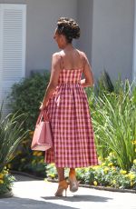 KERRY WASHINGTON Leaves Instyle Day of Indulgence Party in Brentwood 08/11/2019