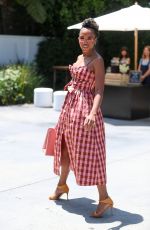 KERRY WASHINGTON Leaves Instyle Day of Indulgence Party in Brentwood 08/11/2019