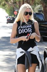 KHLOE KARDASHIAN and MALIKA HAQQ Out in Woodland Hills 08/01/2019