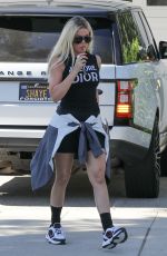 KHLOE KARDASHIAN and MALIKA HAQQ Out in Woodland Hills 08/01/2019