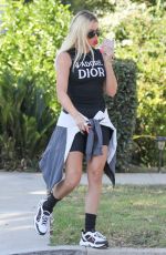 KHLOE KARDASHIAN and MALIKA HAQQ Out in Woodland Hills 08/01/2019