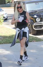 KHLOE KARDASHIAN and MALIKA HAQQ Out in Woodland Hills 08/01/2019