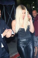 KHLOE KARDASHIAN Leaves Nice Guy in West Hollywood 08/09/2019