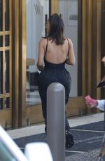 KIM KARDASHIAN Arrives at a Hotel in Beverly Hills 08/11/2019