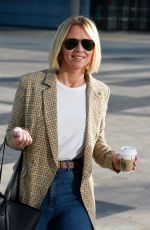 KIMBELREY WALSH leaves BBC Breakfast Studio in Manchester 08/23/2019
