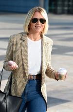 KIMBELREY WALSH leaves BBC Breakfast Studio in Manchester 08/23/2019