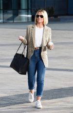 KIMBELREY WALSH leaves BBC Breakfast Studio in Manchester 08/23/2019