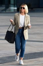 KIMBELREY WALSH leaves BBC Breakfast Studio in Manchester 08/23/2019
