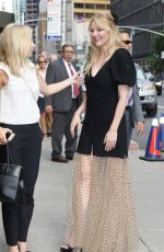 KIRSTEN DUNST Arrives at Late Show with Stephen Colbert in New York 08/15/2019