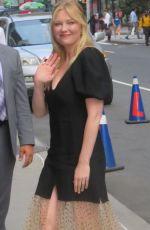 KIRSTEN DUNST Arrives at Late Show with Stephen Colbert in New York 08/15/2019