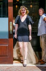 KIRSTEN DUNST Leaves Greenwich Hotel in New York 08/15/2019