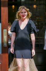 KIRSTEN DUNST Leaves Greenwich Hotel in New York 08/15/2019