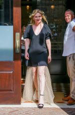 KIRSTEN DUNST Leaves Greenwich Hotel in New York 08/15/2019