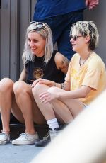 KIRSTEN STEWARTand DYLAN MEYER Out Kissing in New York 08/15/2019