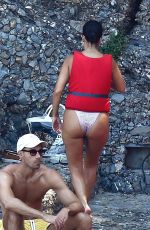 KOURTNEY KARDASHIAN in Bikini on Holiday in Portofino 08/05/2019