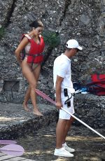 KOURTNEY KARDASHIAN in Bikini on Holiday in Portofino 08/05/2019