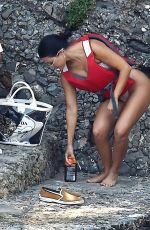 KOURTNEY KARDASHIAN in Bikini on Holiday in Portofino 08/05/2019