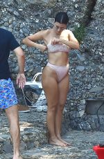 KOURTNEY KARDASHIAN in Bikini on Holiday in Portofino 08/05/2019